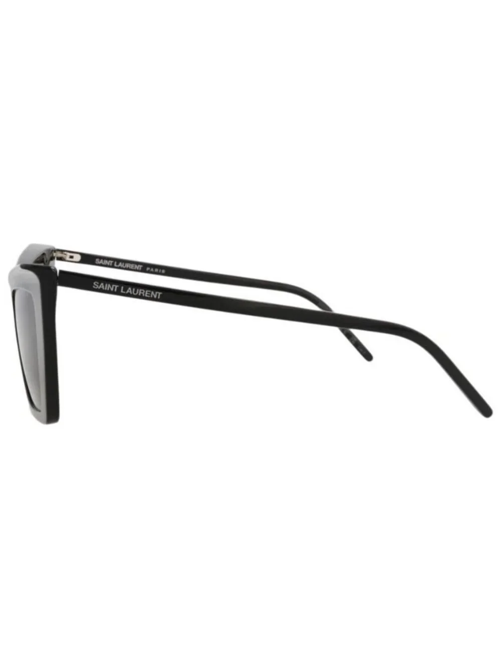New Saint Laurent Womens Cat Eye Black Black Black Fashion Designer Sunglasses